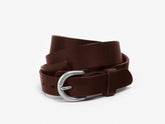 Harness Buckle Belt, Hickory